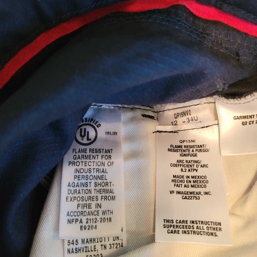 Bulwark Navy Womens Cargo Pants - Picture 9 of 11